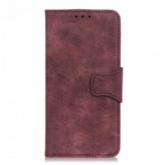 Housse Sony Xperia 10 III Cuir Fendu Vintage