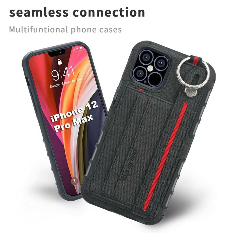 Coque iPhone 12 / 12 Pro Tissu SHOUHUSHEN