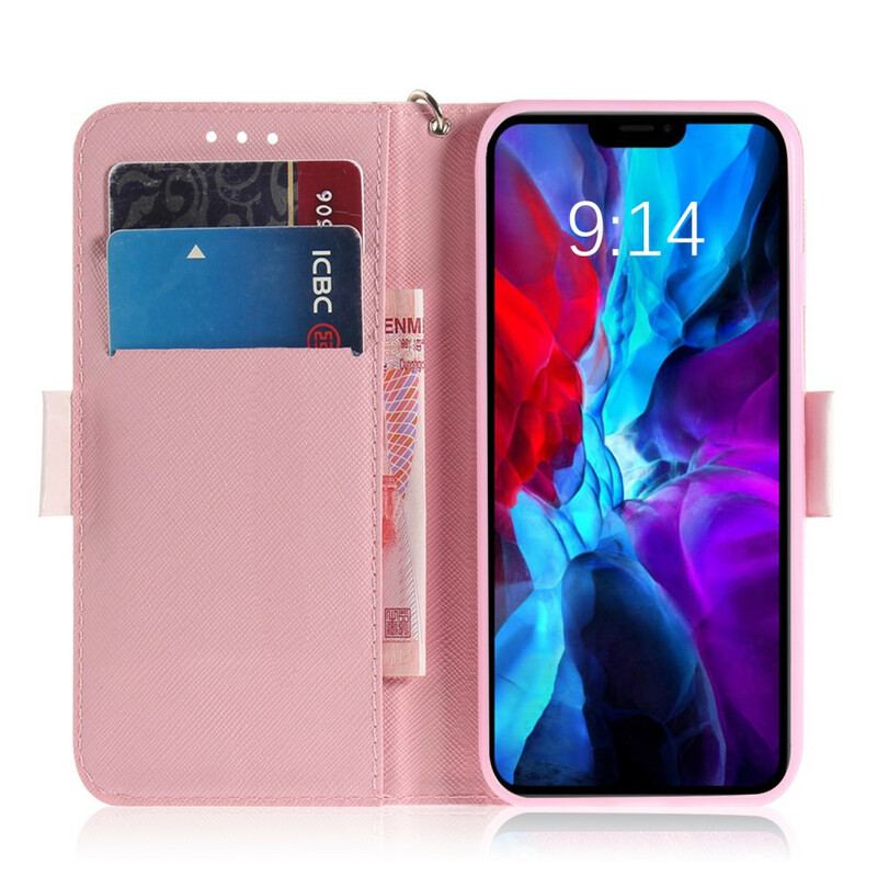 Housse iPhone 12 / 12 Pro Escarpin à Lanière