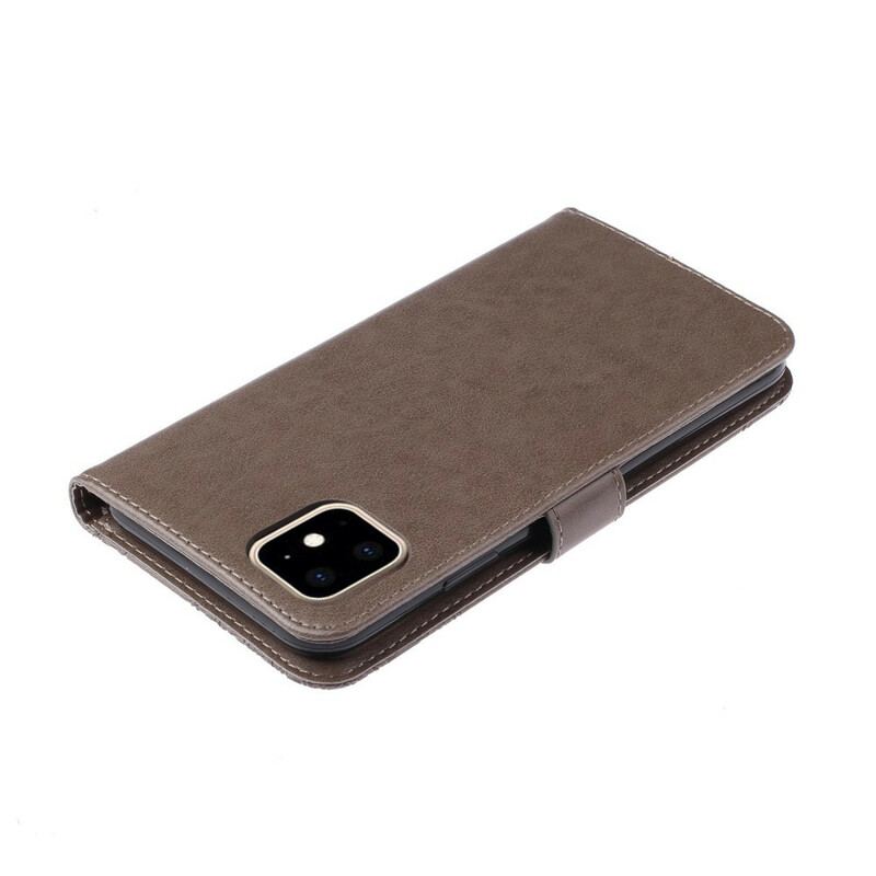 Housse iPhone 12 / 12 Pro Hibou Mandala et Breloque