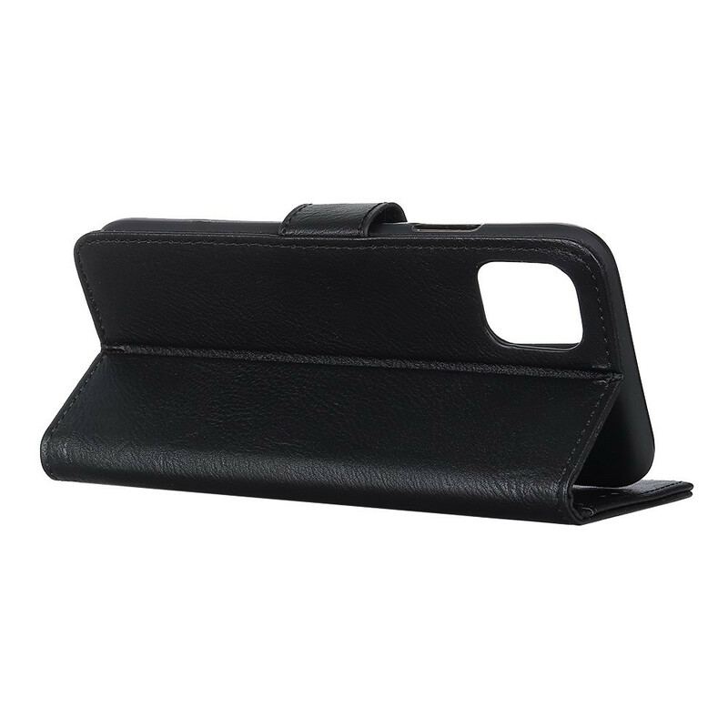 Housse iPhone 12 / 12 Pro  Simili Cuir KHAZNEH