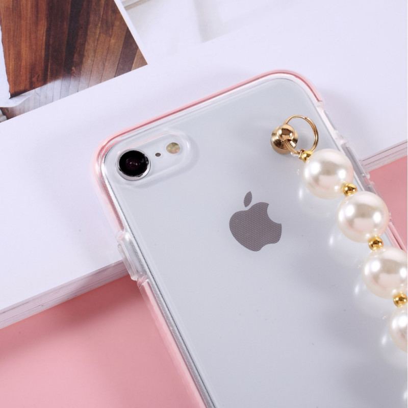 Coque iPhone SE 3 / SE 2 / 8 / 7 Bracelets Perles