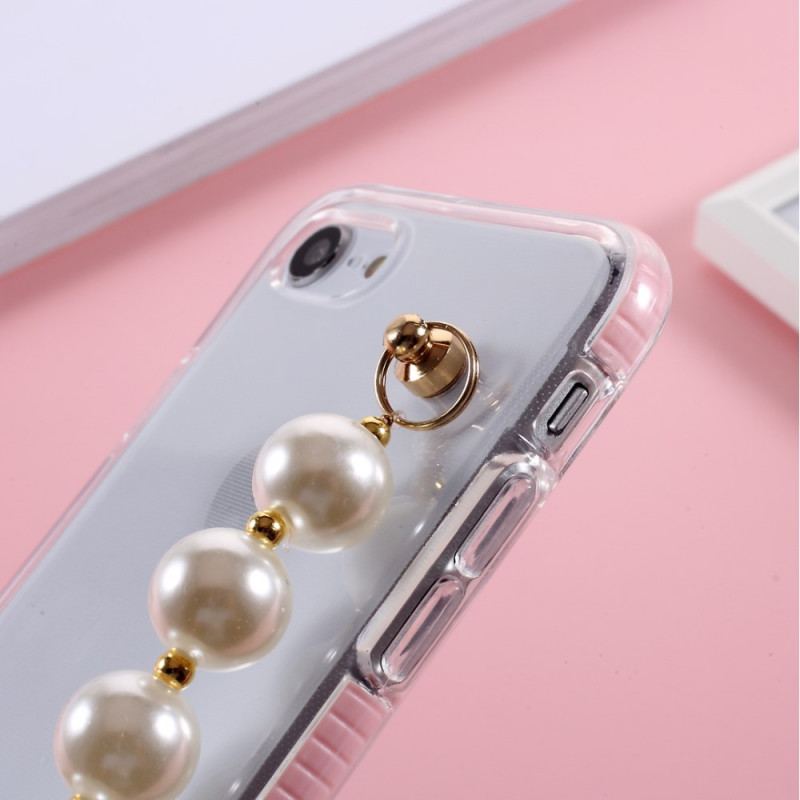 Coque iPhone SE 3 / SE 2 / 8 / 7 Bracelets Perles