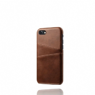 Coque iPhone SE 3 / 2 / 8 / 7  Double Porte Cartes KSQ