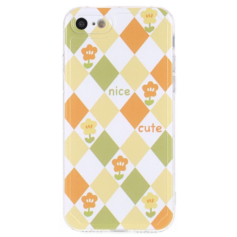 Coque iPhone SE 3 / SE 2 / 8 / 7 Flower