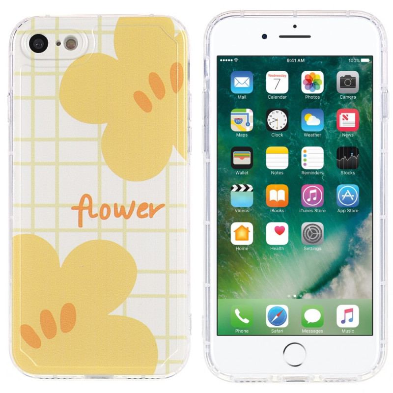 Coque iPhone SE 3 / SE 2 / 8 / 7 Flower