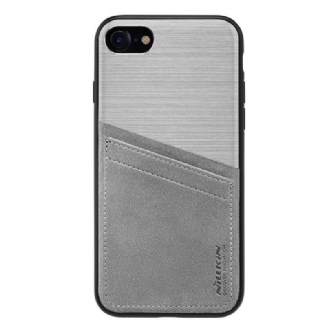 Coque iPhone SE 3 / 2 / 8 / 7 Porte-Carte Luxe NILLKIN