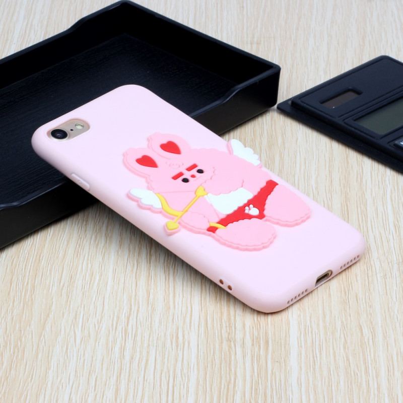 Coque iPhone SE 3 / SE 2 / 8 / 7 Silicone Cupidon
