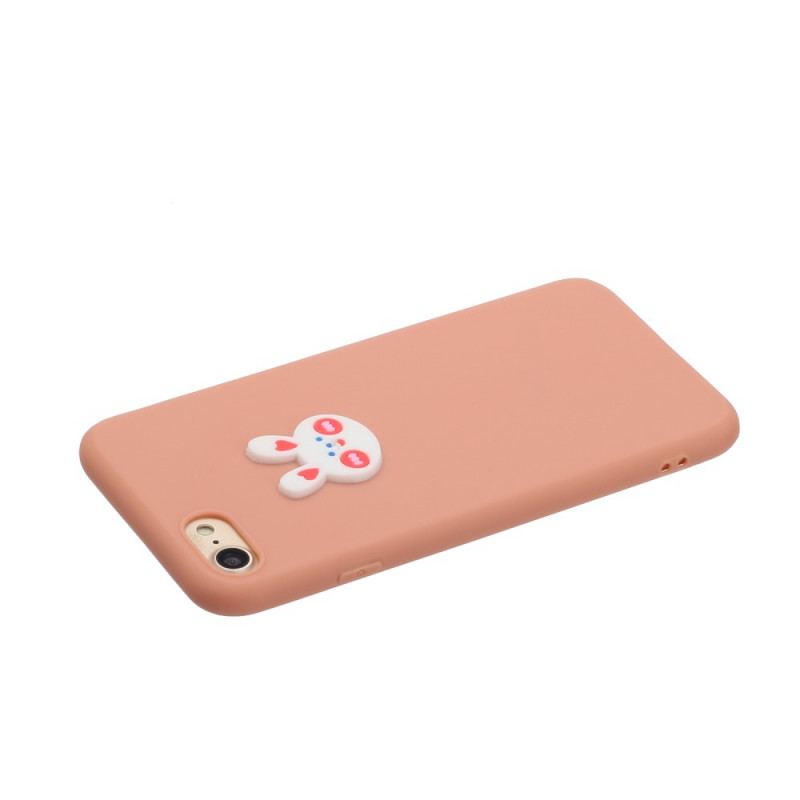 Coque iPhone SE 3 / SE 2 / 8 / 7 Silicone Lapin