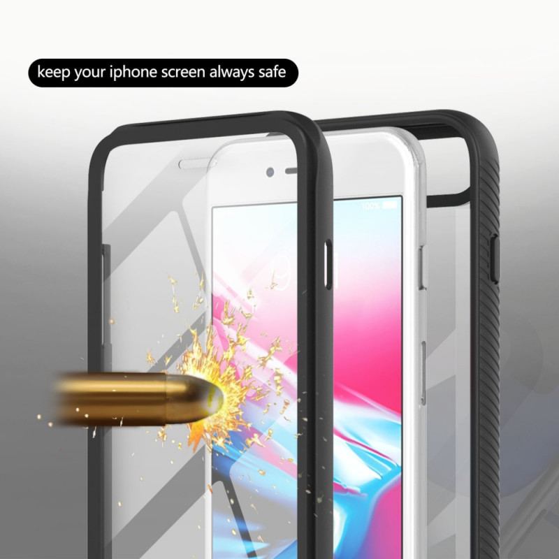 Coque iPhone SE 3 / SE 2 / 8 / 7 Style Bumper et Protecteur Écran