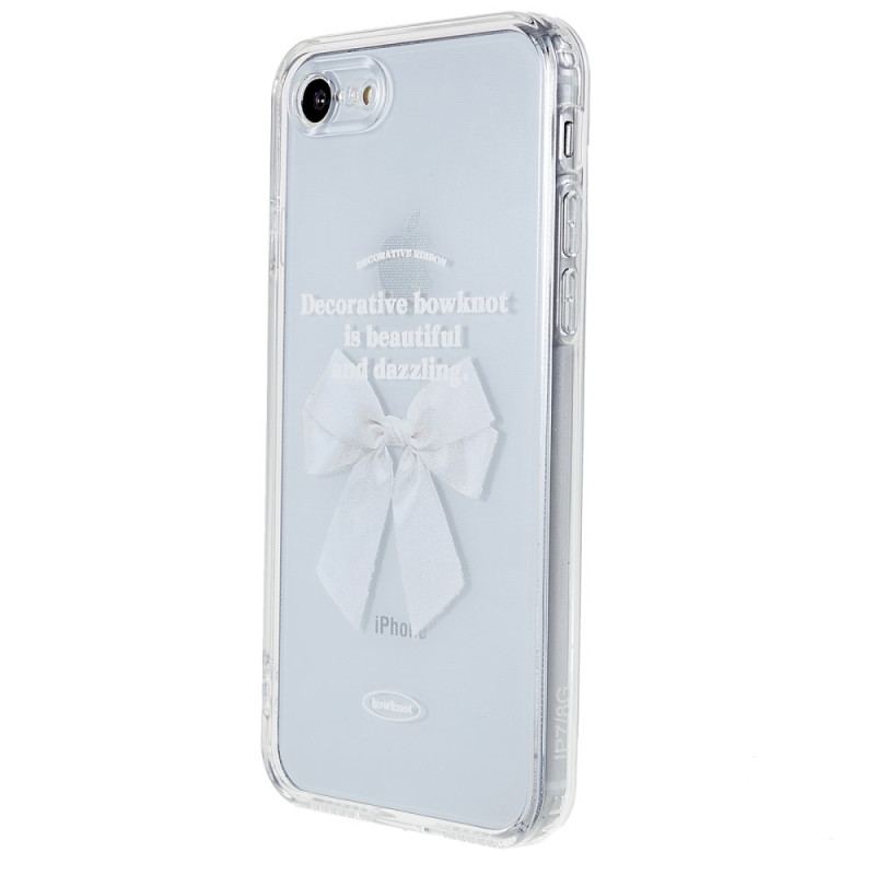 Coque iPhone SE 3 / SE 2 / 8 / 7 Transparente Noeud