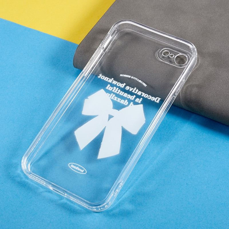 Coque iPhone SE 3 / SE 2 / 8 / 7 Transparente Noeud