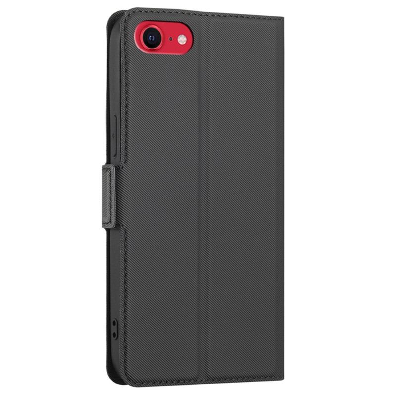 Housse iPhone SE 3 / SE 2 / 8 / 7 Bicolore Double Fermoir