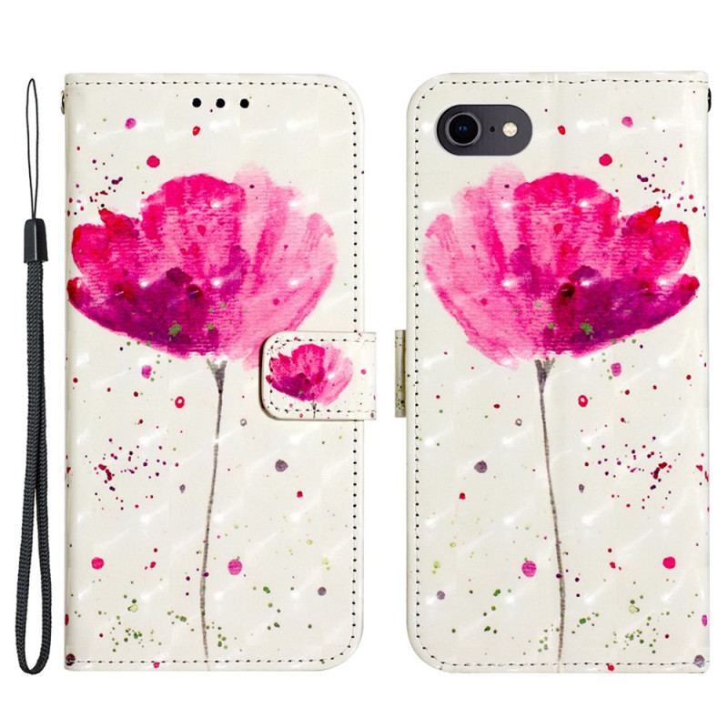 Housse iPhone SE 3 / SE 2 / 8 / 7 Coquelicot