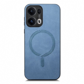 Coque Oppo Reno 13 Pro 5G Compatible MagSafe Effet Daim