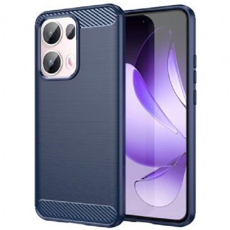 Coque Oppo Reno 13 Pro 5G Fibre Carbonne Brossée