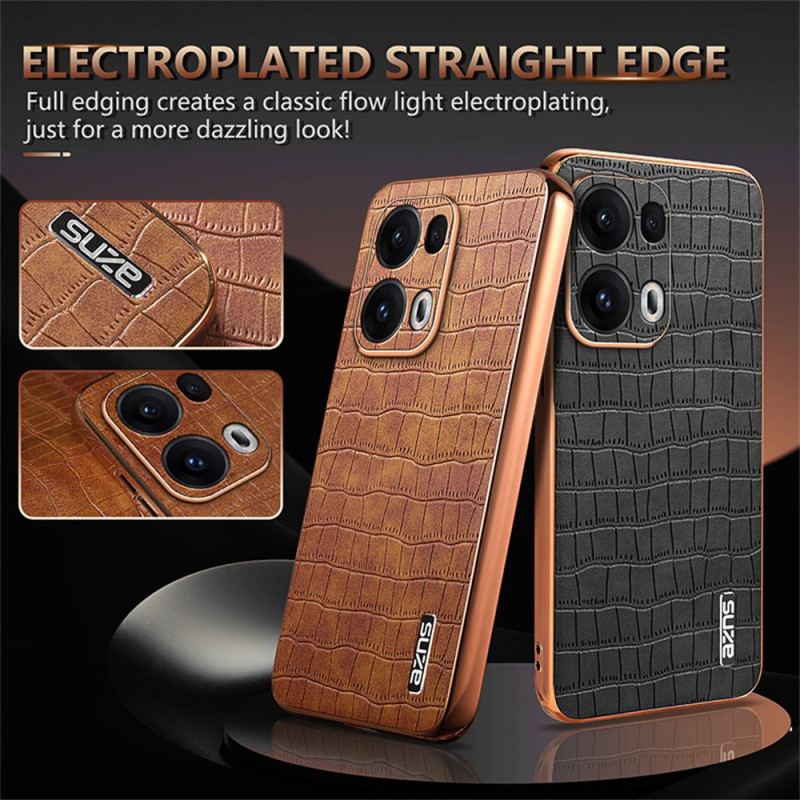 Coque Oppo Reno 13 Pro 5G Style Crocodile AZNS