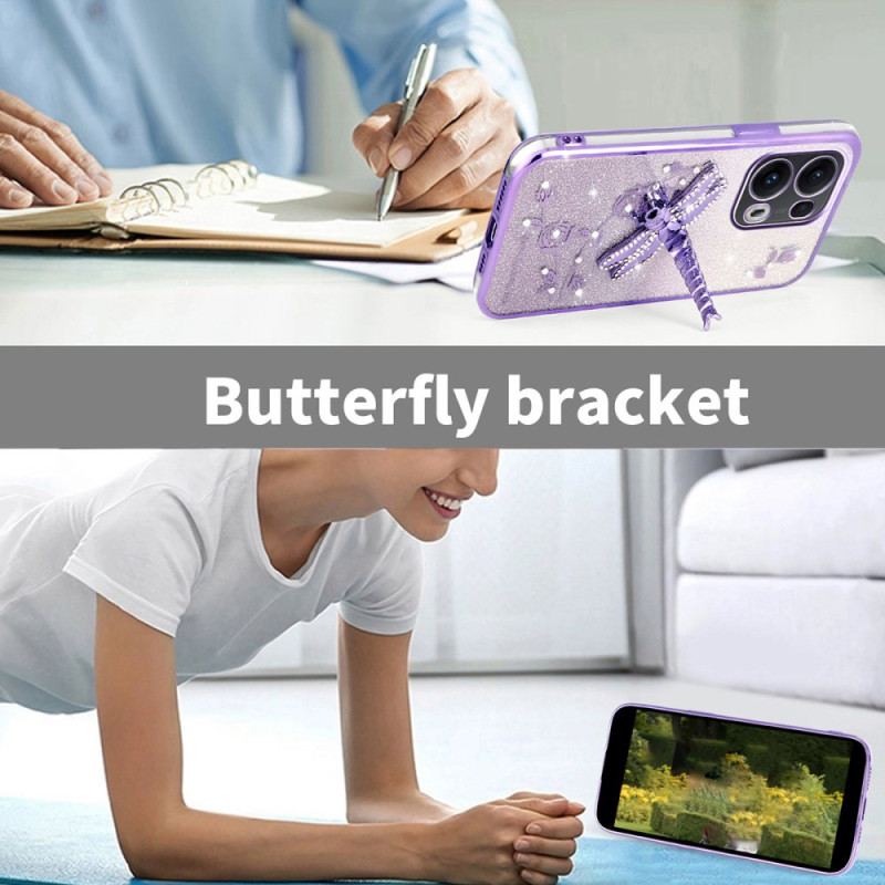 Coque Oppo Reno1 3 Pro 5G Support Libellule KADEM