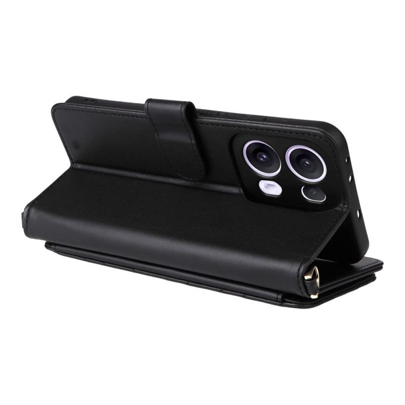 Housse Oppo Reno 13 Pro 5G Design Rétro Bandoulière