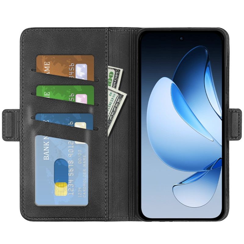 Housse Oppo Reno 13 Pro 5G Double Fermoir