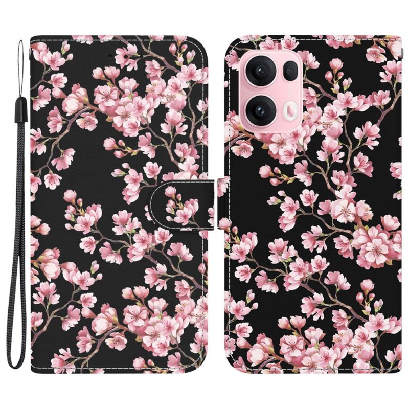 Housse Oppo Reno 13 Pro 5G Fleurs de Prunier