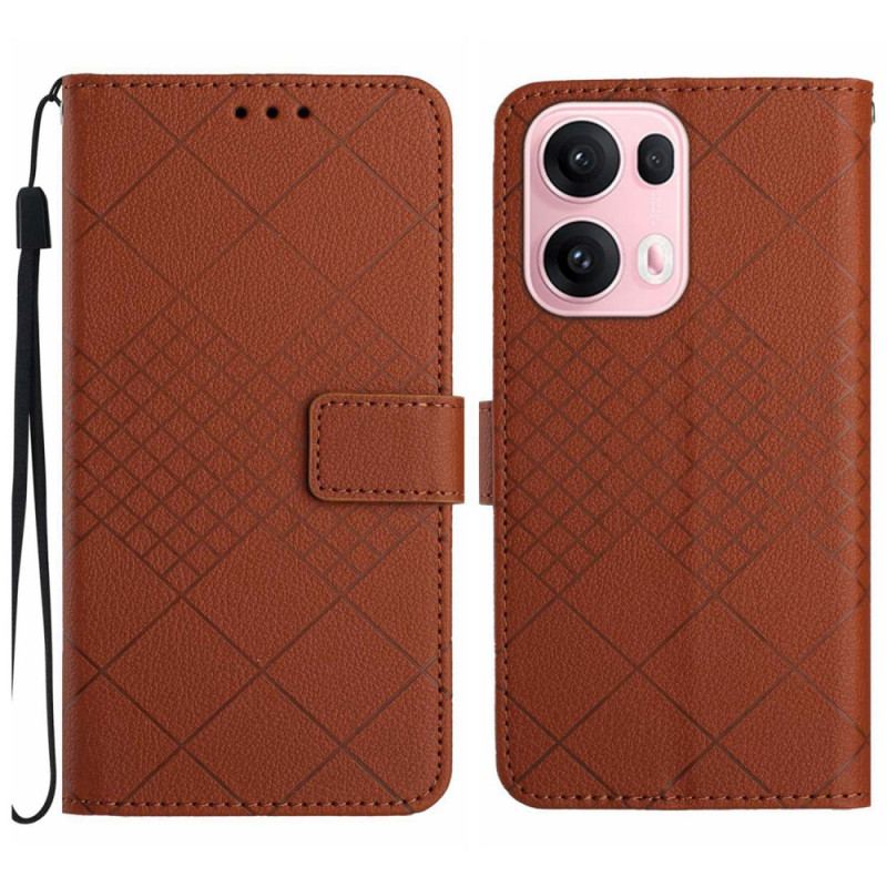 Housse Oppo Reno 13 Pro 5G Losanges