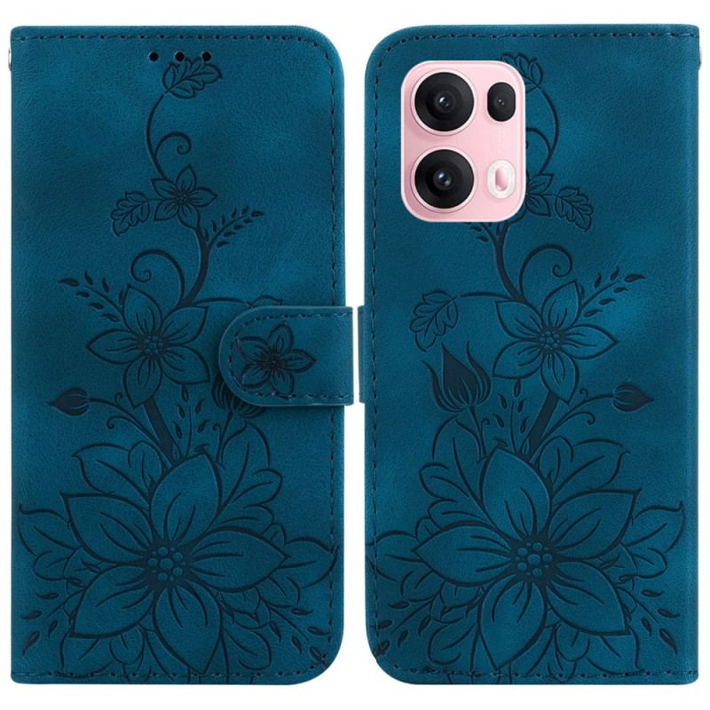 Housse Oppo Reno 13 Pro 5G Motif Fleur de Lys