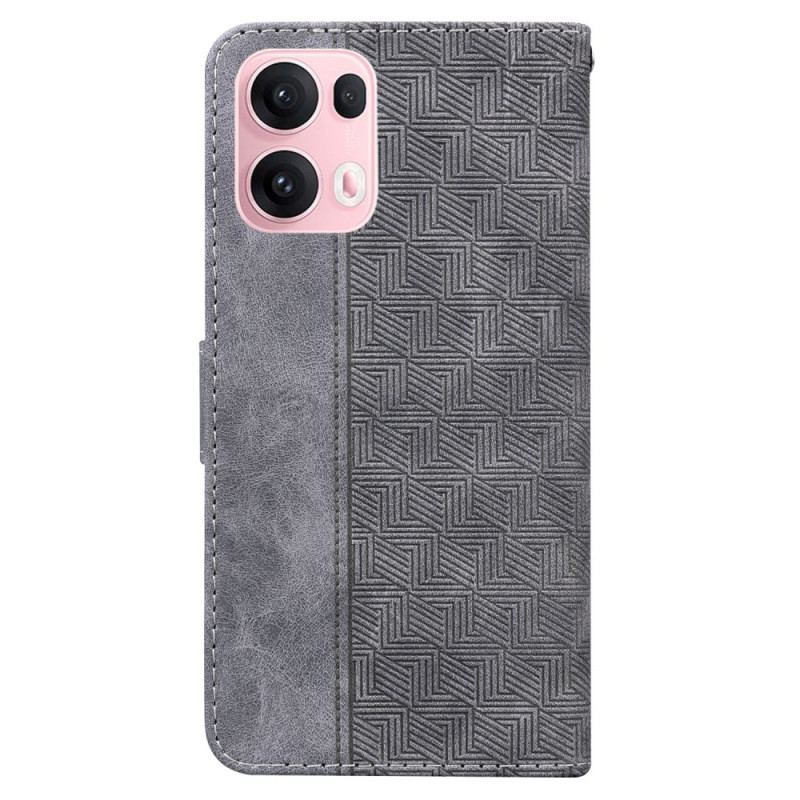 Housse Oppo Reno 13 Pro 5G Motif Tissé