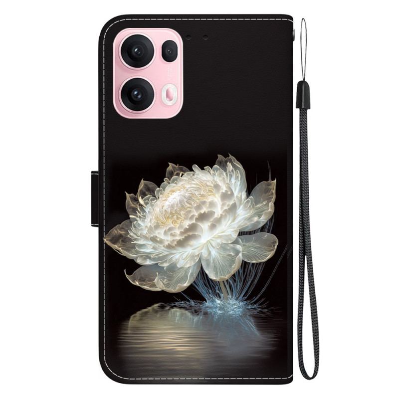 Housse Oppo Reno 13 Pro 5G Pivoine Cristal
