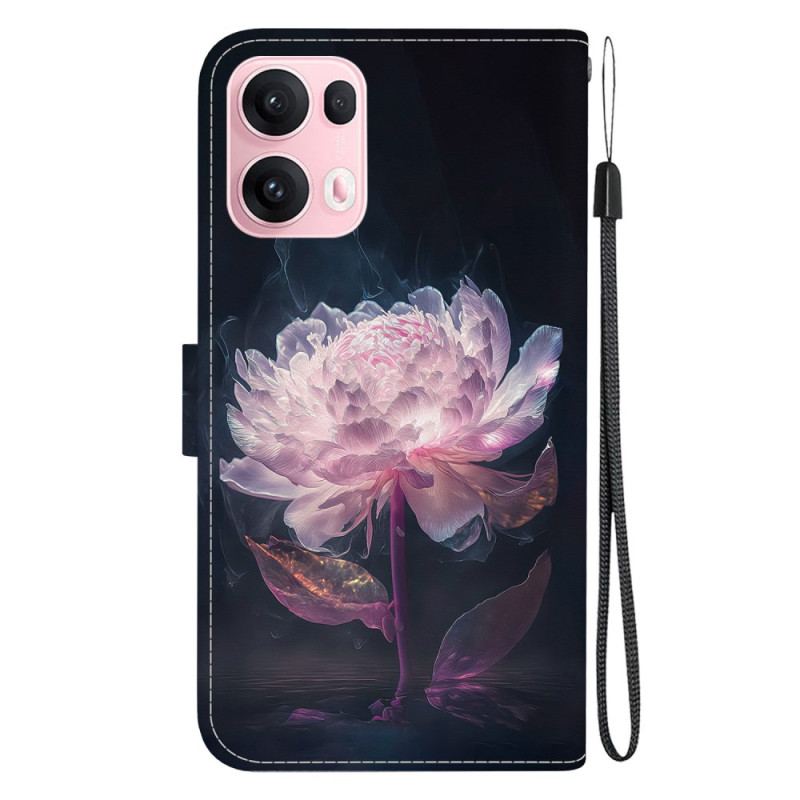 Housse Oppo Reno 13 Pro 5G Pivoine Violette