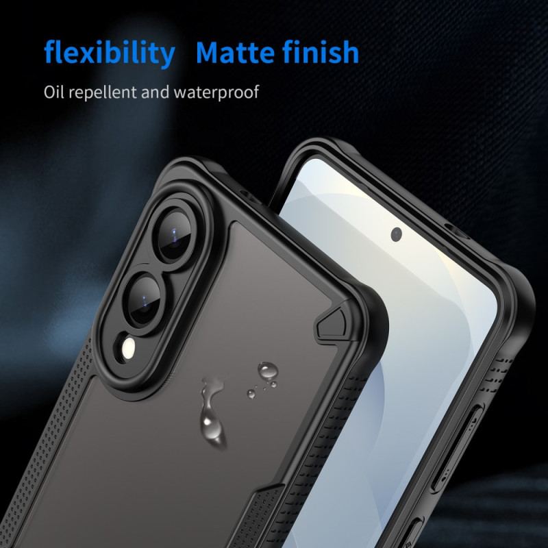 Coque Samsung Galaxy S25 Edge Brossée Translucide