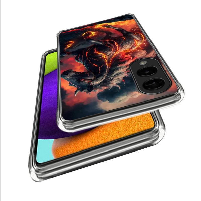 Coque Samsung Galaxy S25 Edge Cheval de Feu