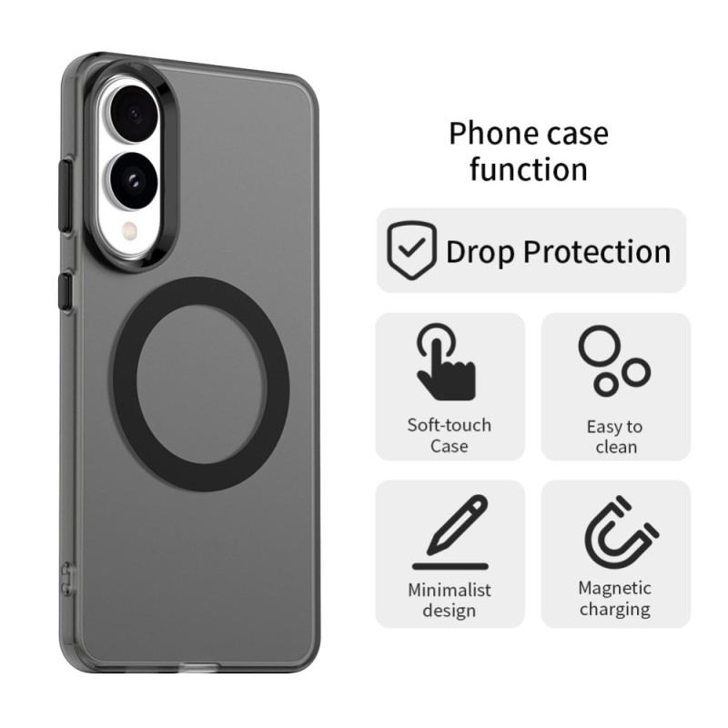 Coque Samsung Galaxy S25 Edge Compatible MagSafe Hybride