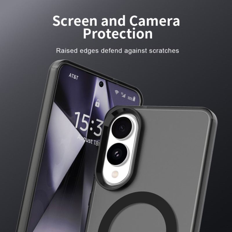 Coque Samsung Galaxy S25 Edge Compatible MagSafe Hybride