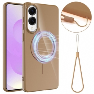 Coque Samsung Galaxy S25 Edge Compatible MagSafe à Lanière