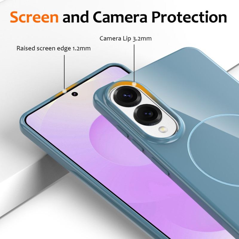 Coque Samsung Galaxy S25 Edge Compatible MagSafe à Lanière