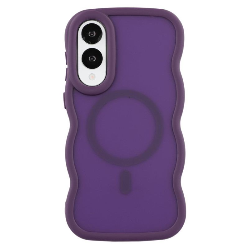 Coque Samsung Galaxy S25 Edge Compatible MagSafe Ondulation