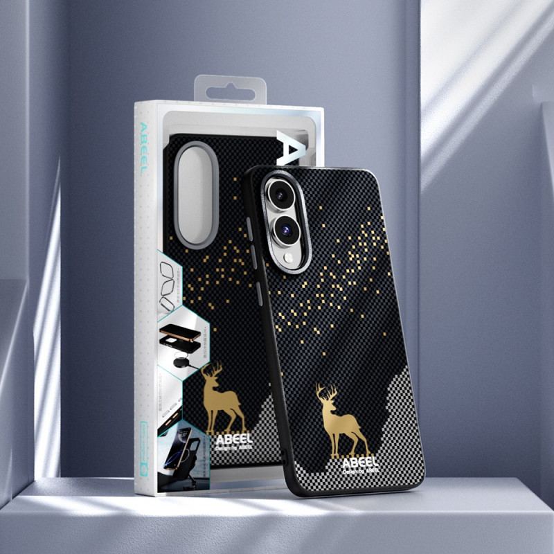 Coque Samsung Galaxy S25 Edge Compatible MagSafe Ultra Mince Cerf