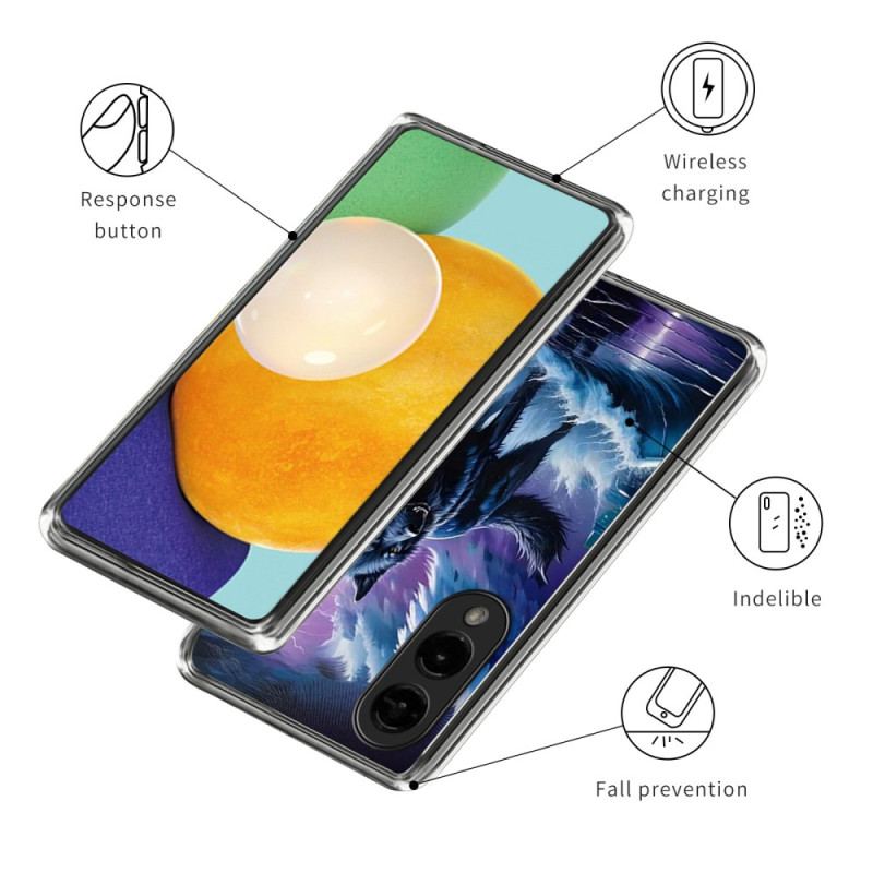 Coque Samsung Galaxy S25 Edge Loup