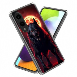 Coque Samsung Galaxy S25 Edge Loup Noir