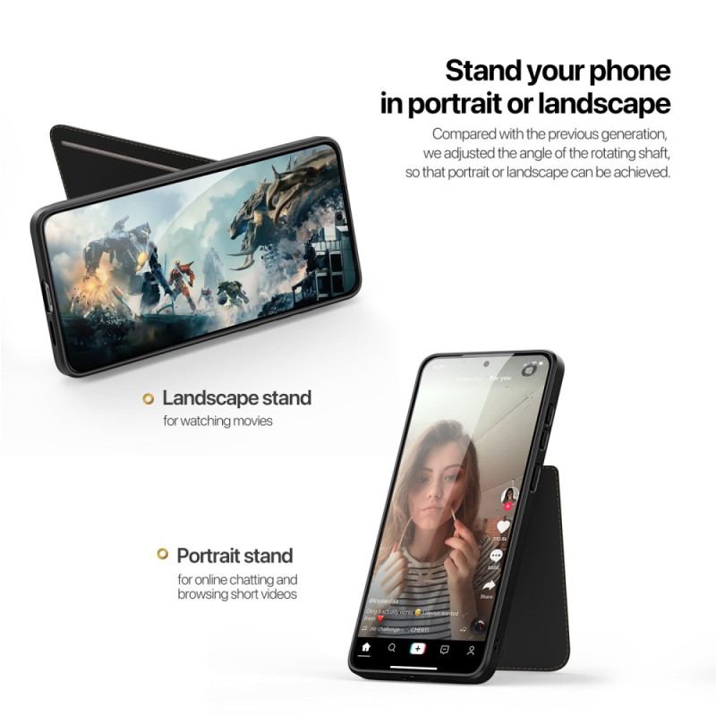 Coque Samsung Galaxy S25 Edge Magnétique avec Porte-Cartes