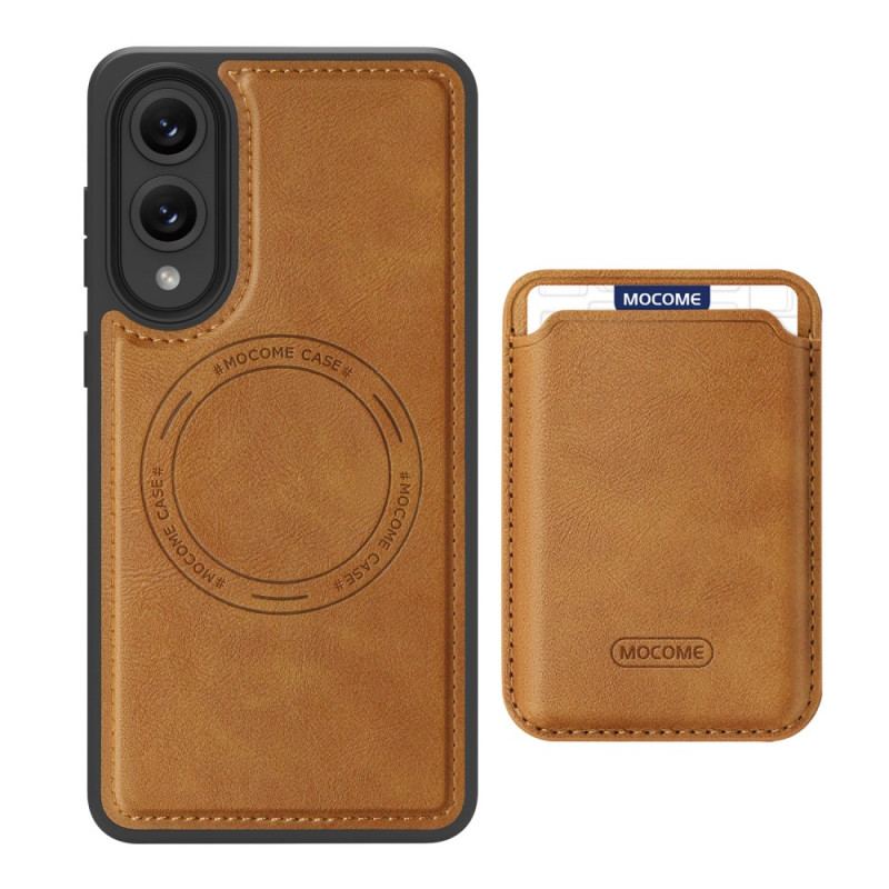 Coque Samsung Galaxy S25 Edge Magnétique avec Porte-Cartes Détachable