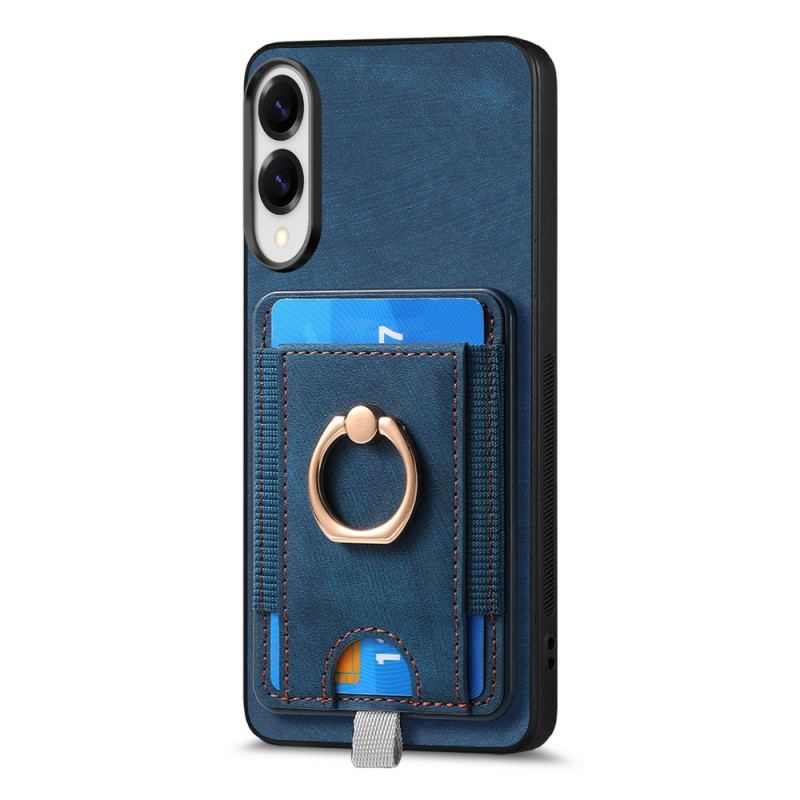 Coque Samsung Galaxy S25 Edge Magnétique avec Porte-cartes Détachable