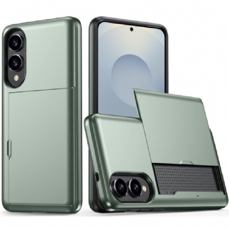 Coque Samsung Galaxy S25 Edge Porte-Cartes Coulissant