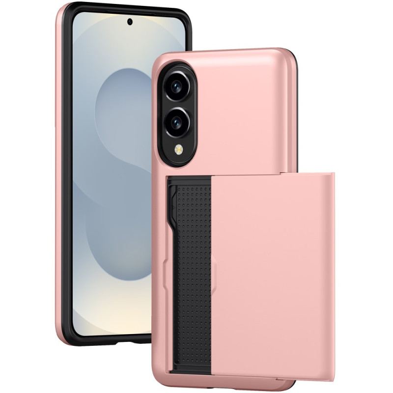 Coque Samsung Galaxy S25 Edge Porte-Cartes Coulissant