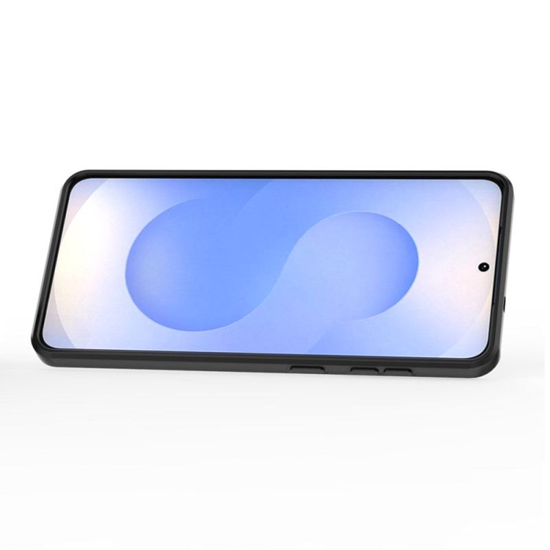 Coque Samsung Galaxy S25 Edge Ring Résistante avec Protecteur Objectif