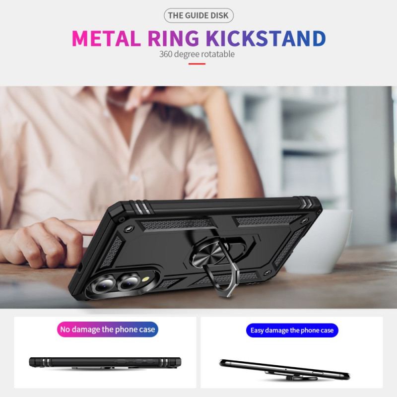 Coque Samsung Galaxy S25 Edge Robuste avec Support