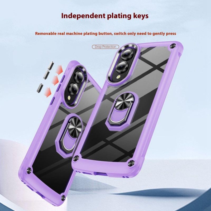 Coque Samsung Galaxy S25 Edge Robuste avec Support Mains Libres