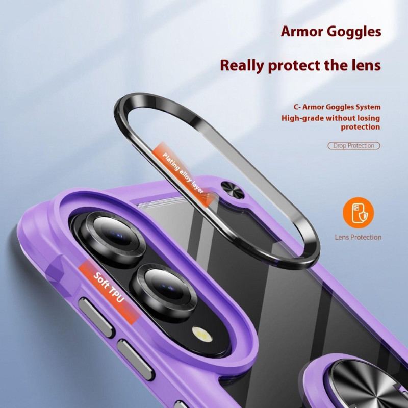 Coque Samsung Galaxy S25 Edge Robuste avec Support Mains Libres