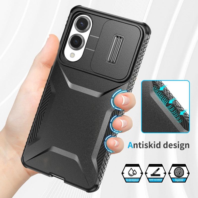 Coque Samsung Galaxy S25 Edge Robuste Effet Métal